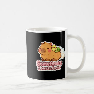 Soms laat ik gewoon capybara meme humor los  koffiemok