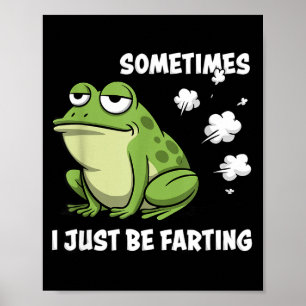 Soms laat ik gewoon grappige scheten los Vintage K Poster