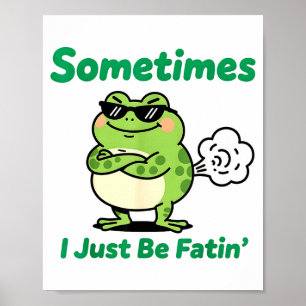 Soms laat ik gewoon grappige scheten los Vintage K Poster