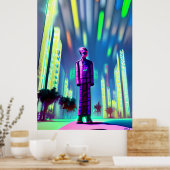 Soms laten ze me het vrije bereik poster (Keuken)