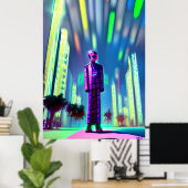 Soms laten ze me het vrije bereik poster (Thuiskantoor)