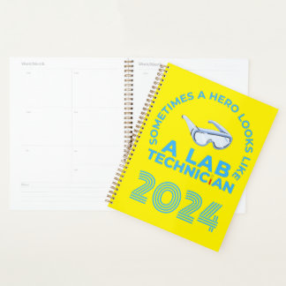 SOMS LIJKT EEN HELD OP EEN LABTECHNICUS PLANNER