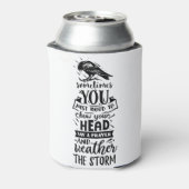 Soms moet je gewoon je hoofd buigen blikjeskoeler (Blikje Achterkant)