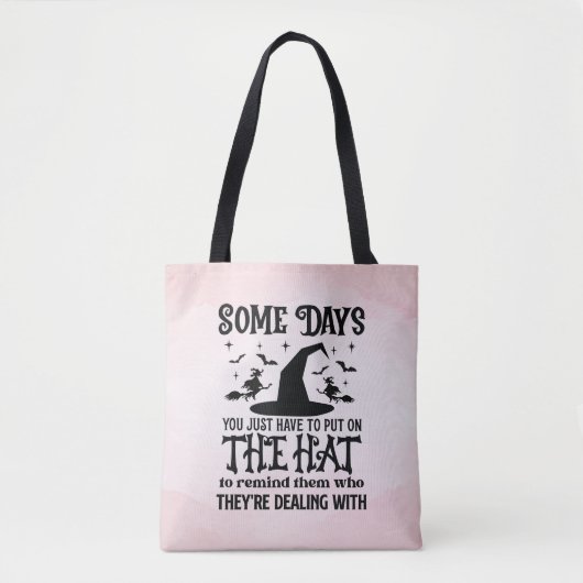 Soms moet je het Pet Halloween Draag hebben Tote Bag (Voorkant)