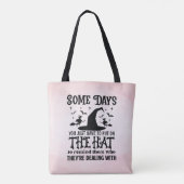 Soms moet je het Pet Halloween Draag hebben Tote Bag (Achterkant)