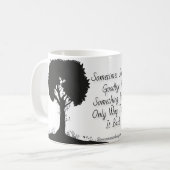 Soms moet je iets laten gaan... koffiemok (Voorkant links)