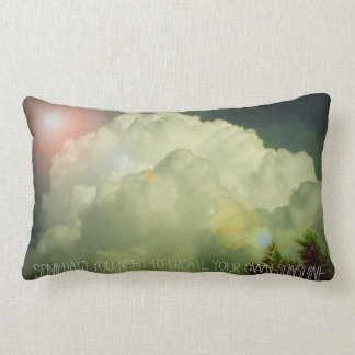 Soms moet je je eigen Sunshine Creëer Kussen