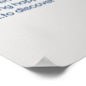 Soms moeten we... Inspirerend poster (Hoek)