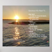 Soms moeten we... religieus poster (Voorkant)