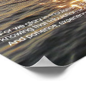 Soms moeten we... religieus poster (Hoek)