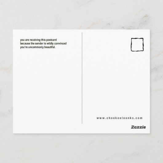 Soms Mooi briefkaart (gieter) (Achterkant)