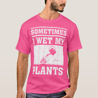 Soms nat ik mijn Planten Shirt Mannen vrouwen Funn