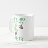 Soms natte ik mijn Planten Mok (Voorkant links)