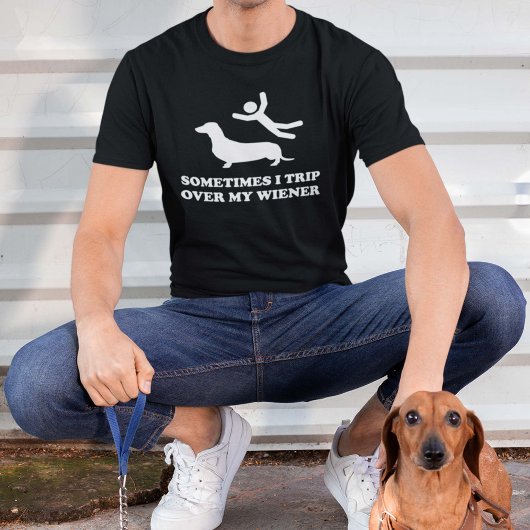 Soms neem ik mijn vrouw over. t-shirt