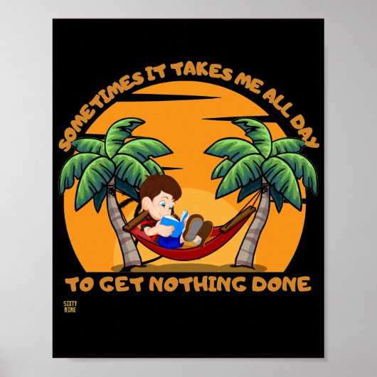 SOMS NEEMT HET... grappig. Poster (Voorkant)