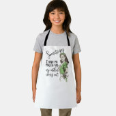 Soms open ik mijn mond schort (Insitu)