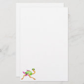 Soms Ostrich Briefpapier (Voorkant / Achterkant)