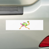 Soms Ostrich Bumpersticker (Op auto)