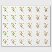 Soms Ostrich Cadeaupapier (Vlak)