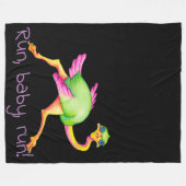 Soms Ostrich Fleece Deken (Voorkant (Horizontaal))