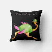 Soms Ostrich Kussen (Achterkant)