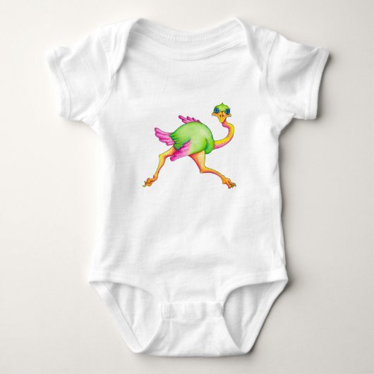 Soms Ostrich Romper (Voorkant)