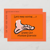 SOMS-pc - Maart op datums Briefkaart (Voorkant / Achterkant)