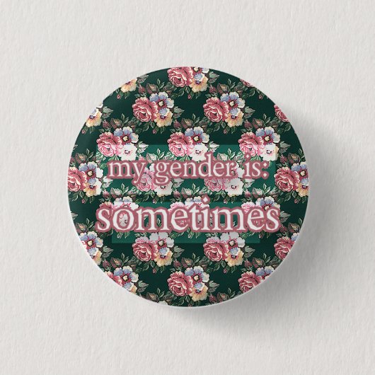 soms ronde button 3,2 cm (Voorkant)