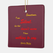 Soms Silent Metal Ornament (Links)
