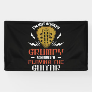 Soms speel ik niet altijd de gitaar spandoek