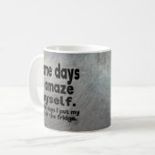 Soms verbaast het me koffiemok (Voorkant links)