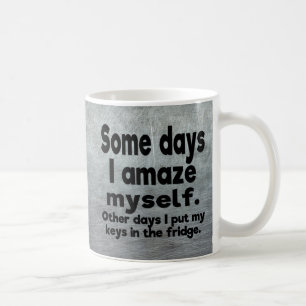 Soms verbaast het me koffiemok