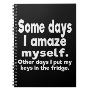 Soms verbaast het me notitieboek