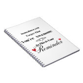 Soms Vergeet Je Dat Je Geweldig Bent Notitieboek (Rechterzijde)
