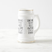 Soms vergeet je dat je Motivatie Geweldige bent Bierpul (Voorkant rechts)