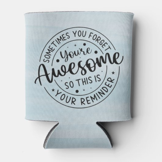 Soms vergeet je je Geweldige Blikjeskoeler (Voorkant)