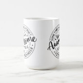 Soms vergeet je je Geweldige Koffiemok (Center)