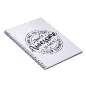 Soms vergeet je je Geweldige Notitieboek (Rechterzijde)