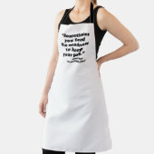 Soms voed je de waanzin schort (Insitu)