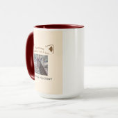 Soms voel je je als een kat (of giraffe) mok (Voorkant links)