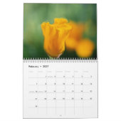 soms voorkomende afbeeldingen bloemen kalender (Feb 2027)