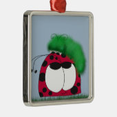 Soms voorkomende Vrienden Ladybug en Caterstyle Metalen Ornament (Rechts)