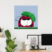 Soms voorkomende Vrienden Ladybug en Caterstyle Poster (Thuiskantoor)