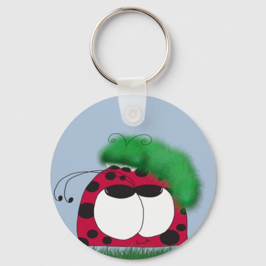 Soms voorkomende Vrienden Ladybug en Caterstyle Sleutelhanger (Voorkant)