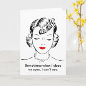 Soms wanneer I mijn ogen sluit, kan ik niet zien Kaart (Gele Bloem)