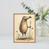 Soms weet je niet waar je uiteindelijk heen gaat feestdagenkaart (Staand voorkant)