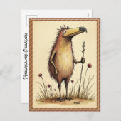 Soms weet je niet waar je uiteindelijk heen gaat feestdagenkaart (Voorkant / Achterkant)