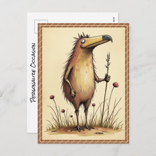 Soms weet je niet waar je uiteindelijk heen gaat feestdagenkaart (Voorkant / Achterkant)