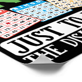 Soms wil ik graag Bingo Funny Lucky roepen Poster (Hoek)