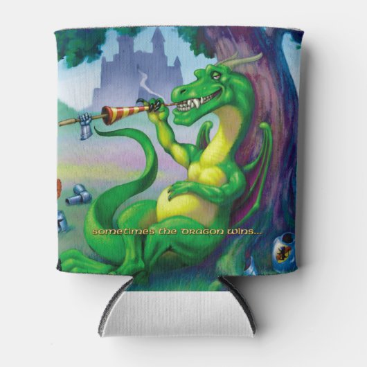 Soms wint de Draak Blikjeskoeler (Voorkant)